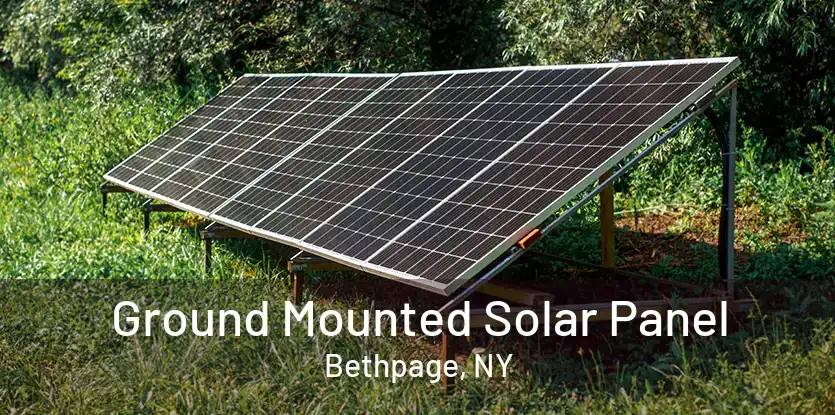 Ground Mounted Solar Panel Bethpage, NY