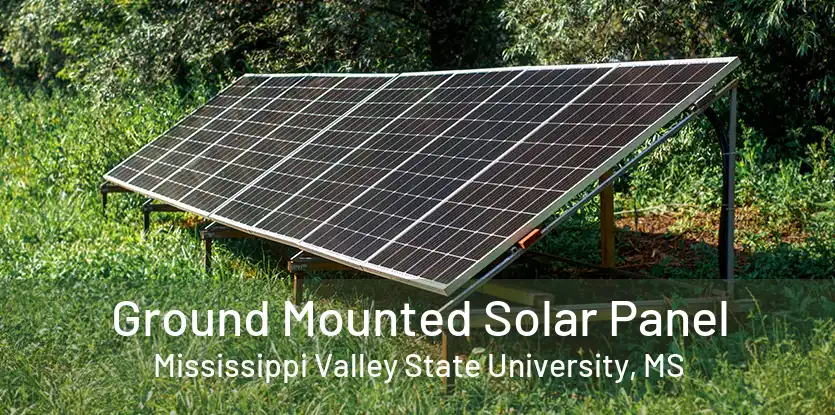 Ground Mounted Solar Panel Mississippi Valley State University, MS