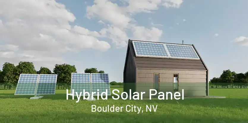 Hybrid Solar Panel Boulder City, NV