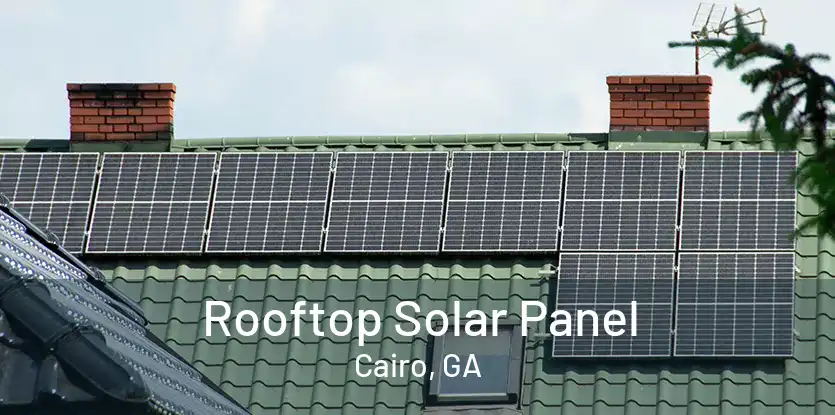 Rooftop Solar Panel Cairo, GA