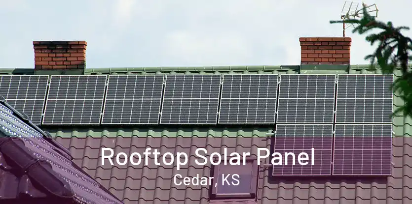 Rooftop Solar Panel Cedar, KS