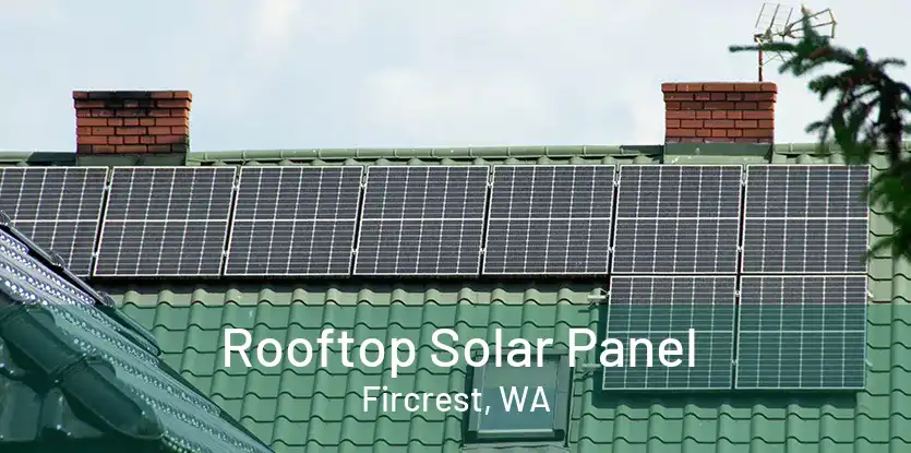 Rooftop Solar Panel Fircrest, WA