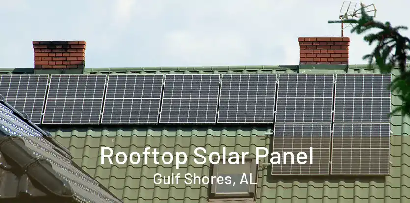 Rooftop Solar Panel Gulf Shores, AL