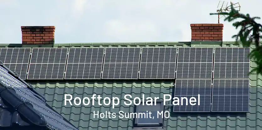 Rooftop Solar Panel Holts Summit, MO