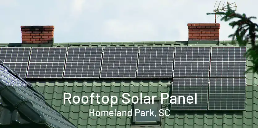 Rooftop Solar Panel Homeland Park, SC