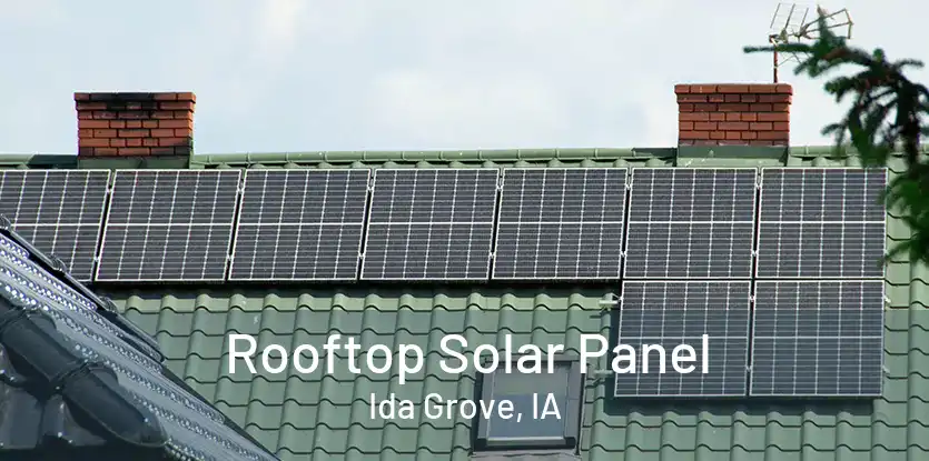 Rooftop Solar Panel Ida Grove, IA