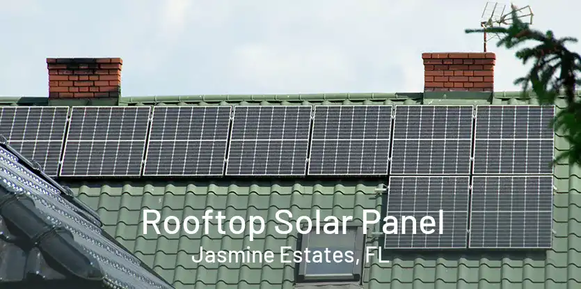 Rooftop Solar Panel Jasmine Estates, FL