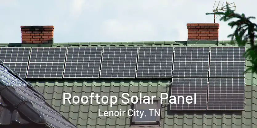 Rooftop Solar Panel Lenoir City, TN