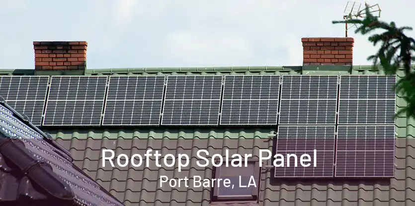 Rooftop Solar Panel Port Barre, LA