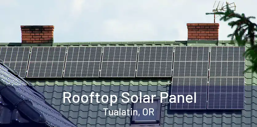Rooftop Solar Panel Tualatin, OR