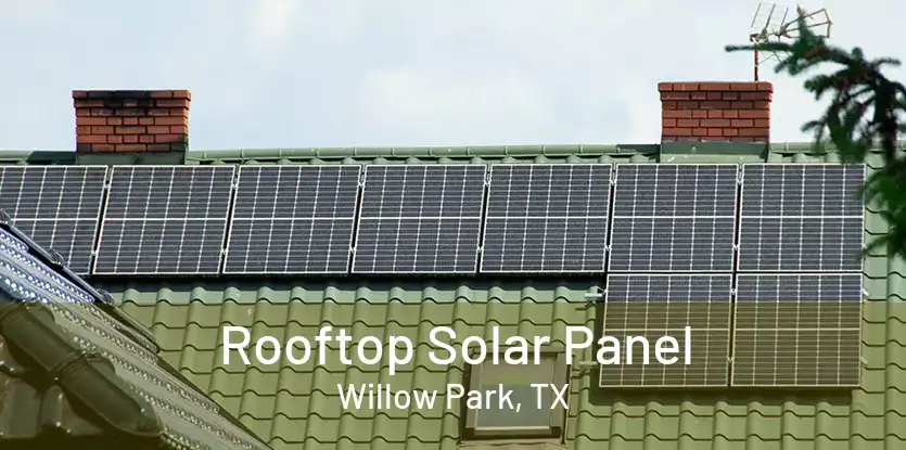 Rooftop Solar Panel Willow Park, TX