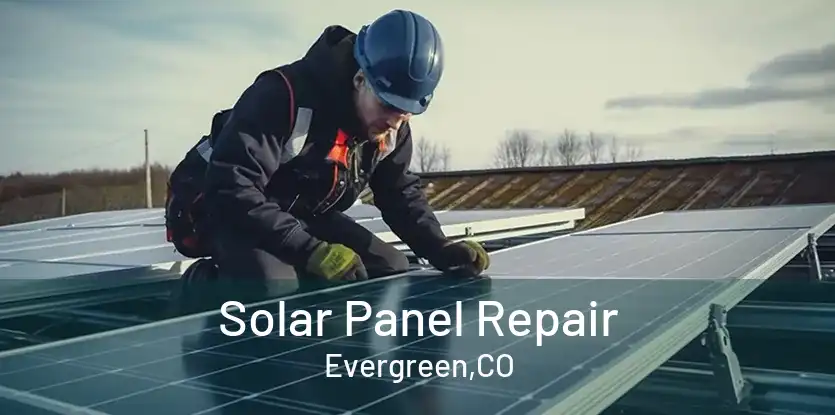 Solar Panel Repair Evergreen,CO