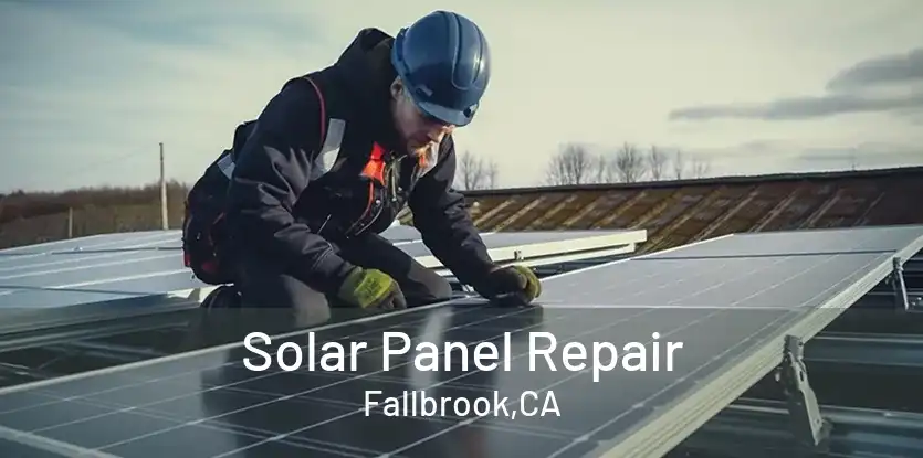 Solar Panel Repair Fallbrook,CA