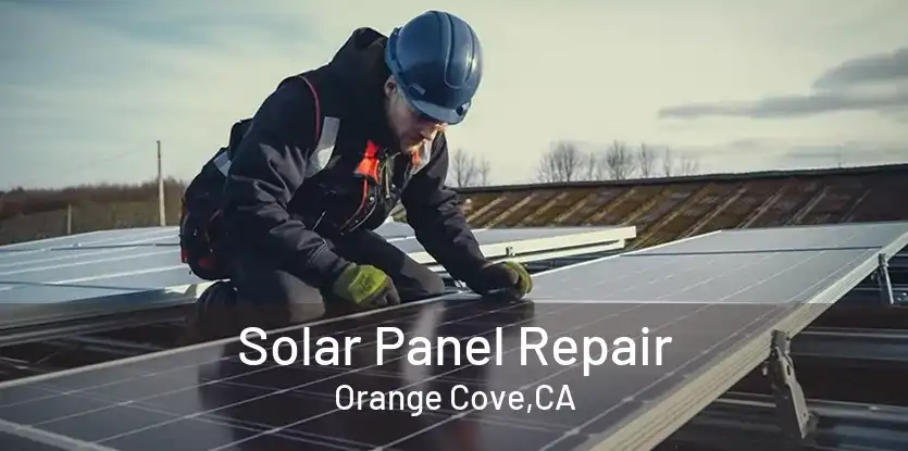 Solar Panel Repair Orange Cove,CA