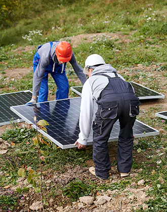 Ground Solar Installation in Smithville, NJ