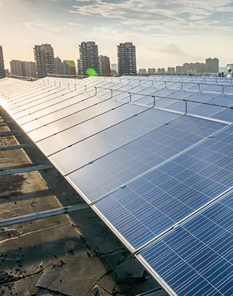 Rooftop Photovoltaic Panels in Quartzsite, AZ