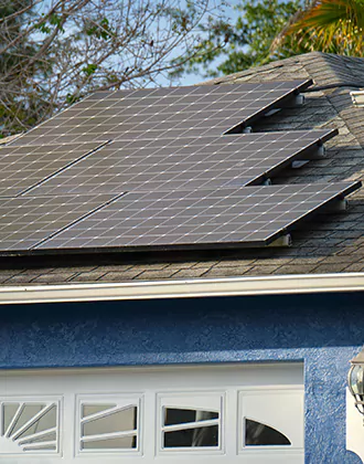 Solar Panels for Garage Roof in Lemont, IL