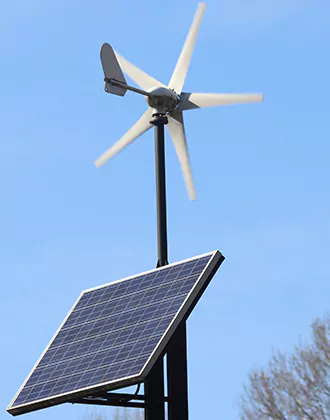 Hybrid Solar Power System in Morenci, AZ